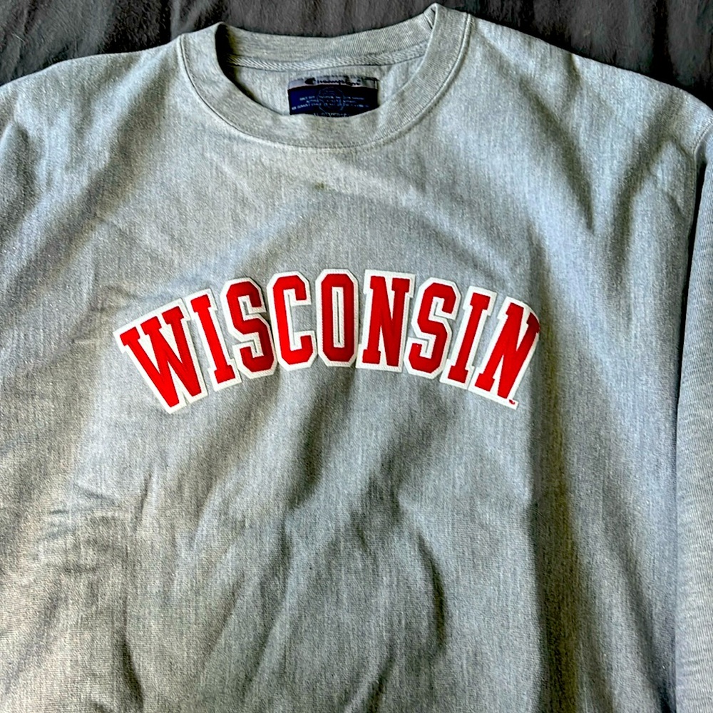 Vintage Champion Wisconsin sweatshirt